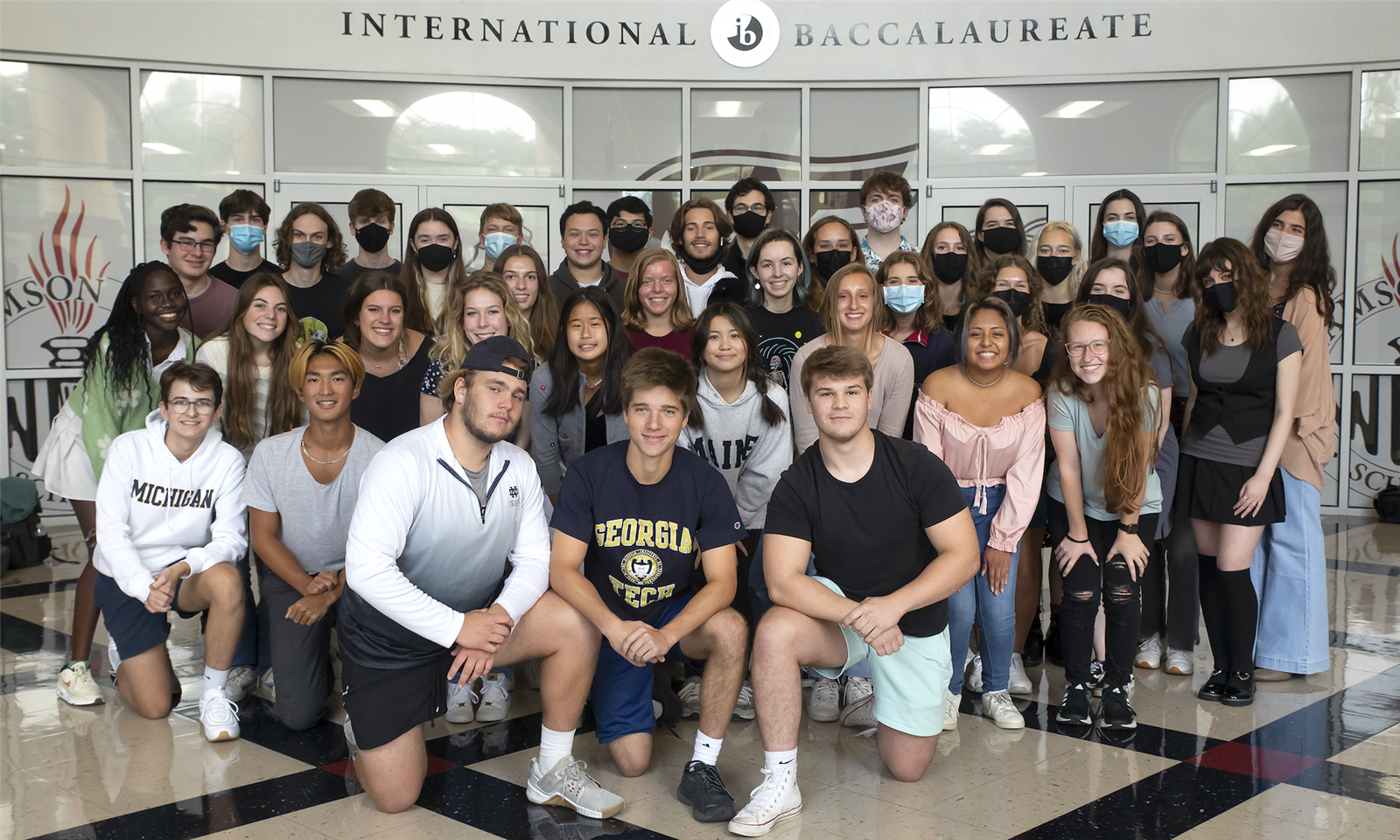 Franklin High International Baccalaureate students